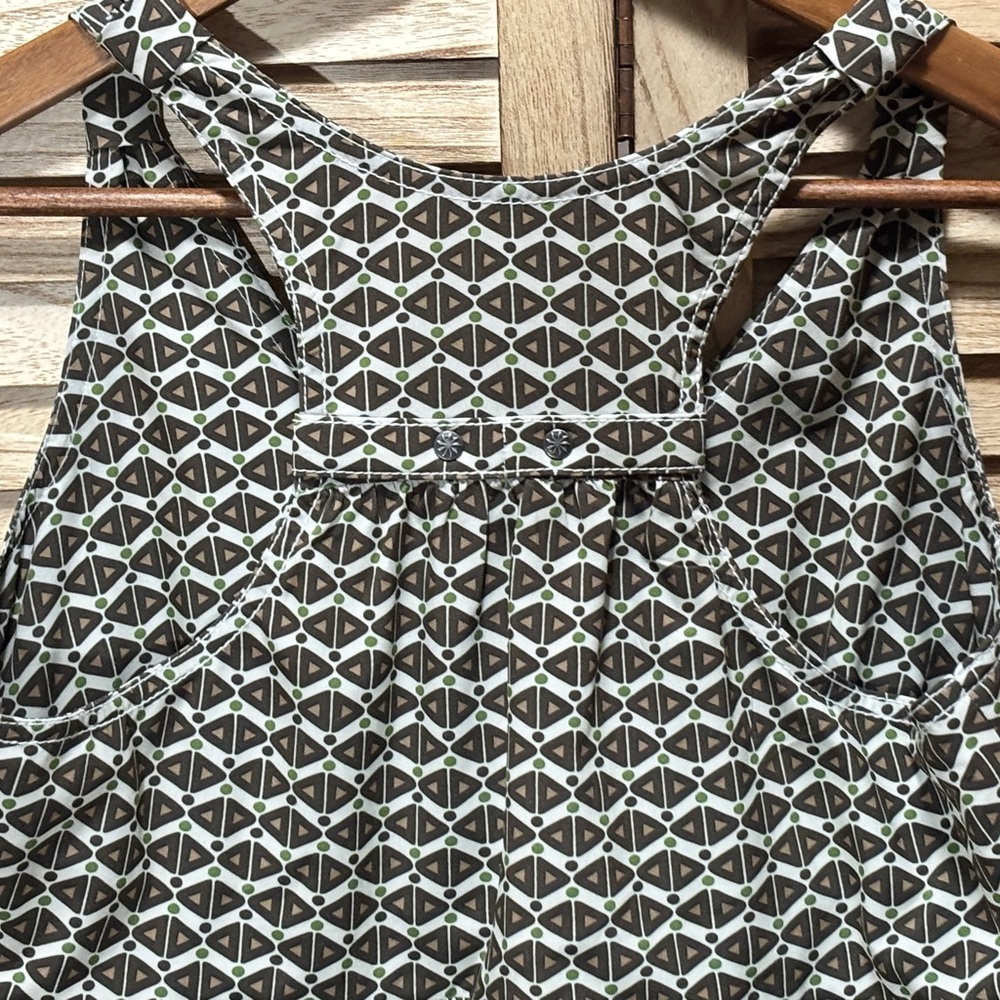 Athleta Featherweight Midi Dress 6 Tall NWOT Boho Tribal Sundress Packable - Picture 5 of 9